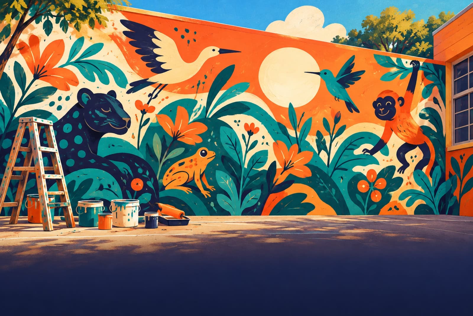 Mural do Pátio